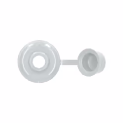 Cache Tirefond De 7 RAL9001 blanc creme Autre références : 3663072486034