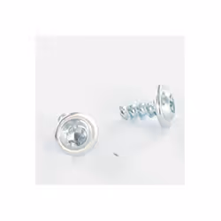 Vis PVC Tête poelier 5X37 zingué cr3 96 hbs sans rouille rouge Autre références : 3663072489639 2010 0082