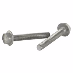 Vis métaux Tête hexagonale TH Embase lisse M6X30 Filetage total Inox A4 Autre références : 503583 20023