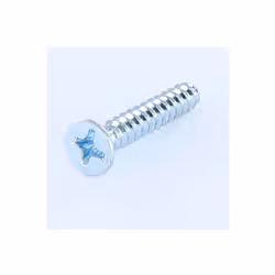 Vis tôle Tête fraisée TF Phillips de 2 Sans pointe 3.9X22 Acier zingué blanc Autre références : 3663072495456