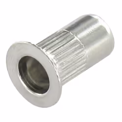 Écrou à sertir Tête fraisée TF Cranté M10X21 INFC 45 Inox Autre références : 3663072496279