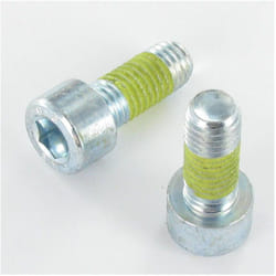 Vis métaux chc btr M8X30 Filetée sur 28 Classe 8.8 Clé de 6 HC6 Acier zingué Frein filet-1 piece