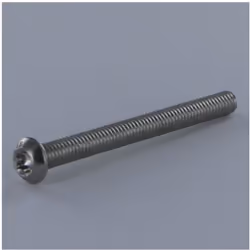 Vis métaux Tête Bombée TORX T20 M4X10 Filetage total Inox A2 Autre références : 738012T4 10