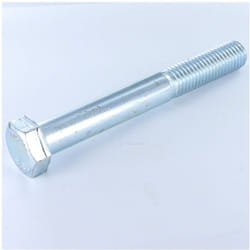 Corps de boulon filetage partiel Tête hexagonale th M20X380 Classe 8.8 Acier zingué blanc-1 piece