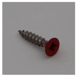 Vis Express - Vis bois et agglomeré vba Inox A2 Tête fraisée tf Pozi 4X20 RAL3000-1 piece