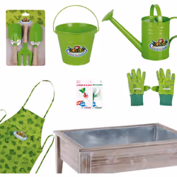 Kit complet de jardinage pour enfant Ce kit spécialement adapté aux enfants contient les outils, l'équipement, les graines et ...