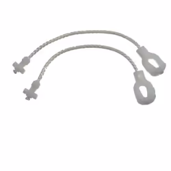 Jeu de 2 cables de porte pour lave-vaisselle BRANDT, DE DIETRICH, BLOMBERG, SANGIORGIO, ELEKTRA-BREGENZ, SAUTER, THOMSON, VED ...