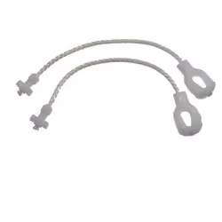 Jeu de 2 cables de porte pour lave-vaisselle BRANDT, DE DIETRICH, BLOMBERG, SANGIORGIO, ELEKTRA-BREGENZ, SAUTER, THOMSON, VED ...