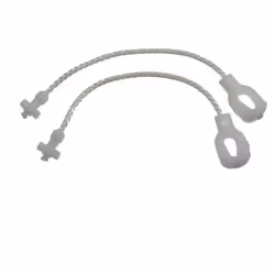 Jeu de 2 cables de porte pour lave-vaisselle BRANDT, DE DIETRICH, BLOMBERG, SANGIORGIO, ELEKTRA-BREGENZ, SAUTER, THOMSON, VED ...
