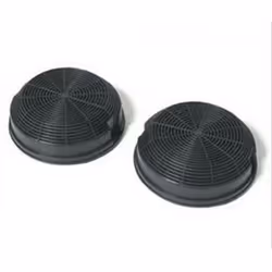 Lot de 2 filtres charbon pour hotte WHIRLPOOL, IGNIS, LADEN, FAURE, ARISTON HOTPOINT, PRIVILEG, BAUKNECHT, IKEA WHIRLPOOL, IN ...