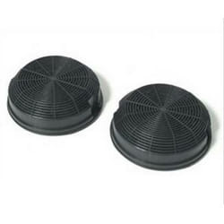 Whirlpool - Lot de 2 filtres charbon type 47 150X50 mm (484000008784, CFC0141497) Hotte aeg, ariston hotpoint, bauknecht, electrolux, elica,