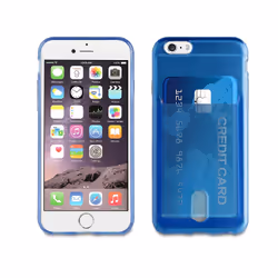 Muvit MLBKC0015, Housse, Apple, iPhone 6/6S, Bleu