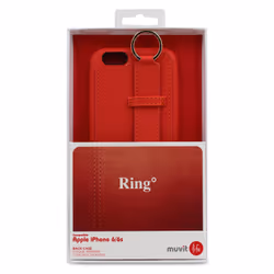Muvit MLBKC0008 coque de protection pour téléphones portables Housse Rouge