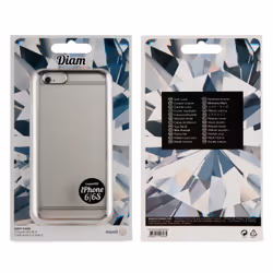 Muvit MLBKC0029 coque de protection pour téléphones portables Housse Argent