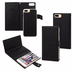 Muvit MUMAG0048 coque de protection pour téléphones portables Étui avec portefeuille Noir