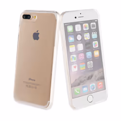 Muvit MUCFP0002, Housse, Apple, iPhone 7 Plus, 14 cm (5.5"), Transparent, Blanc
