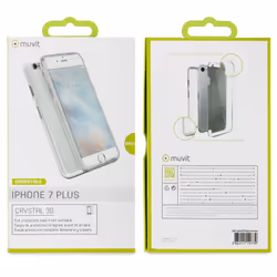 Muvit MUCFP0002 5.5" Housse Transparent, Blanc