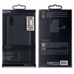 Muvit MUBKC0957 coque de protection pour téléphones portables Housse Noir