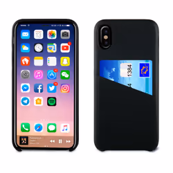 Muvit MUCRC0012, Housse, Apple, iPhone X, iPhone XS, 14,7 cm (5.8"), Noir