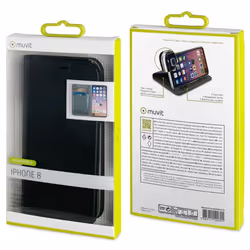 Muvit MUFLS0128 coque de protection pour téléphones portables Folio Noir
