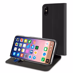 Muvit MUFLS0128 coque de protection pour téléphones portables Folio Noir