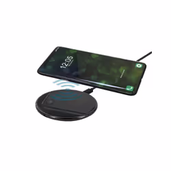 Muvit MUWIR0013 chargeur d'appareils mobiles Universel Noir USB Recharge sans fil Intérieure