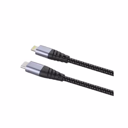 Muvit TGUSC0014 câble Lightning 1,2 m Gris