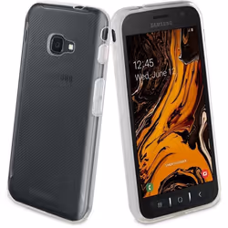 MUVIT Coque Crystal Soft Transparente: Samsung XCover 4 / XCover 4S