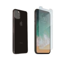 Film de protection - Muvit - iPhone 11 Pro Max - Verre trempé - Écran et objectif - Résistant aux rayures