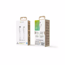 Muvit MCUSC0006 câble Lightning 1,2 m Blanc - Vue supplémentaire 4