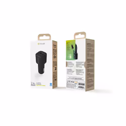 Muvit MCDCC0006 chargeur d'appareils mobiles Universel Noir Allume-cigare Auto