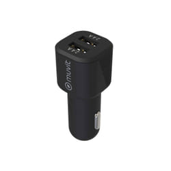 Muvit MCDCC0007 chargeur d'appareils mobiles Universel Noir Allume-cigare Auto