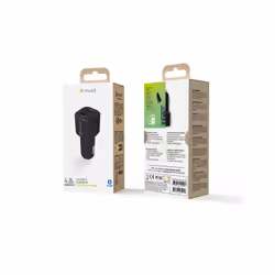 Muvit MCDCC0007 chargeur d'appareils mobiles Universel Noir Allume-cigare Auto