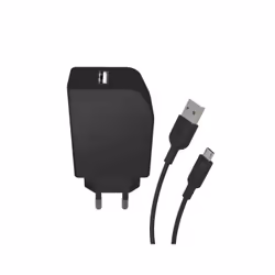 Muvit MCPAK0013, Intérieure, Secteur, 5 V, Noir