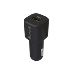 Muvit MCPAK0014 chargeur d'appareils mobiles Universel Noir Allume-cigare Auto
