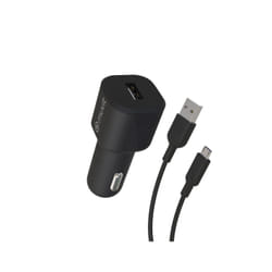 Muvit MCPAK0016 chargeur d'appareils mobiles Universel Noir Allume-cigare Auto