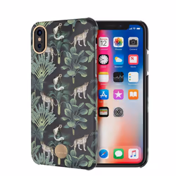 SO SEVEN JAIPUR LEOPARD, Housse, Apple, IPHONE X/XS, 14,7 cm (5.8"), Noir