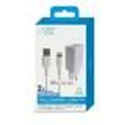 MYWAY Pack Chargeur Secteur 2A + Câble Lightning MFi 1 m - Blanc