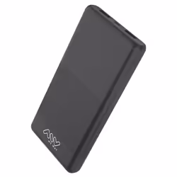 Batterie externe MUVIT 10000mAh 2xUSB-A noir
