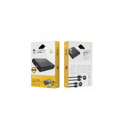 Batterie externe 20000mAh PD + QC avec 2 câbles USB-C Tiger Power