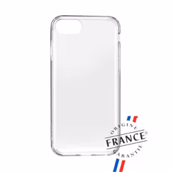 MUVIT FOR FRANCE COQUE TRANSPARENTE SOUPLE : IPHONE SE/8/7/6S/6