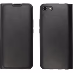 MYWAY Folio Case Noir: iPhone SE / 8 / 7 / 6