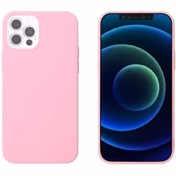 MYWAY COQUE COLORED TPU ROSE IPHONE 12/12 PRO