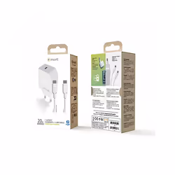 Muvit MCPAK0044 chargeur d'appareils mobiles Universel Blanc Secteur Intérieure