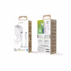 Muvit MCPAK0043 chargeur d'appareils mobiles Universel Blanc Secteur Intérieure