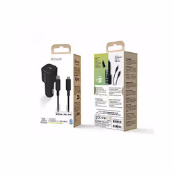 Muvit MCPAK0045 chargeur d'appareils mobiles Universel Noir Allume-cigare Auto