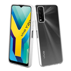 MUVITCHAN Coque souple clear designed pour Vivo Y20/20S
