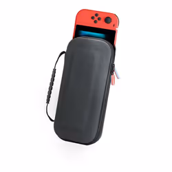 Muvit MGSP100, Housse, Nintendo, Noir, EVA (Acétate de vinyle d'éthylène), Nintendo Switch, Nintendo Switch Lite, Nintendo Sw ...