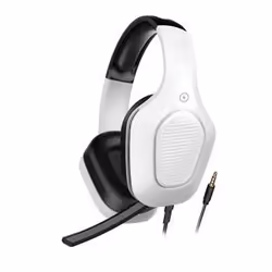 Casque stéréo filaire Muvit H102 pour Playstation 5 Blanc et noir