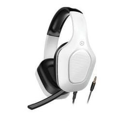 Casque stéréo filaire Muvit H102 pour Playstation 5 Blanc et noir